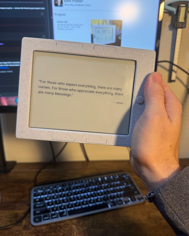 Nook Simple Touch w/ TRMNL photo 2
